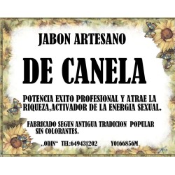 Jabón De Canela(ATRAE TRABAJO, DINERO, AMOR, SALUD Y PROTECCIÓN )
